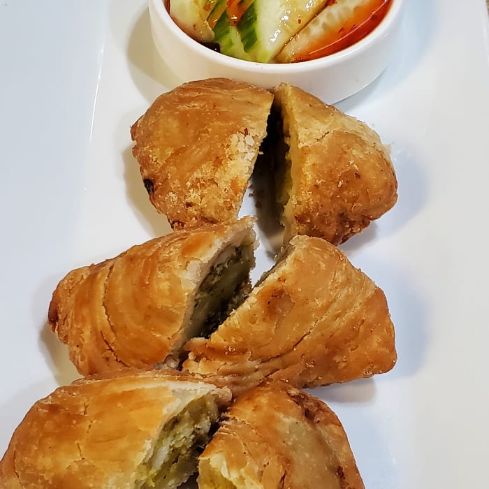 Chicken Curry Puff | Appetizer.