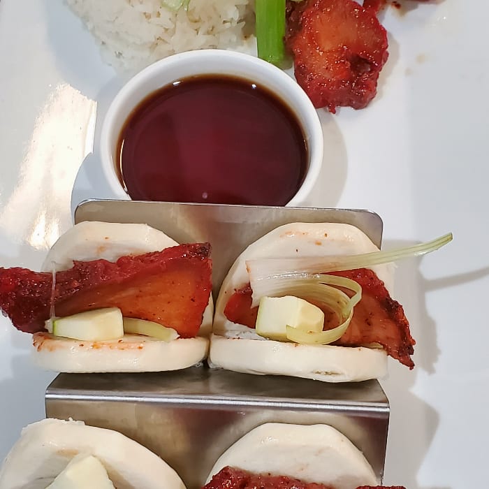 B5. Roasted Chinese Style Red pork.