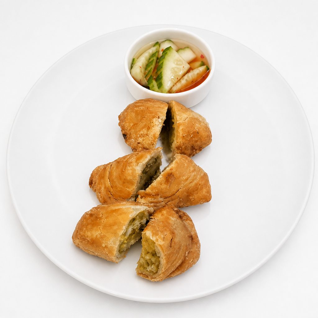 Chicken Curry Puff | Appetizer.