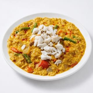 Pad Karee Poo (Pad Karee Crabmeat)