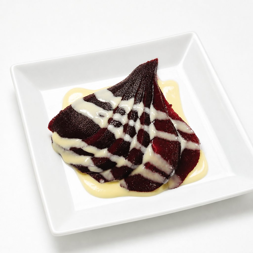 Poached Pear.