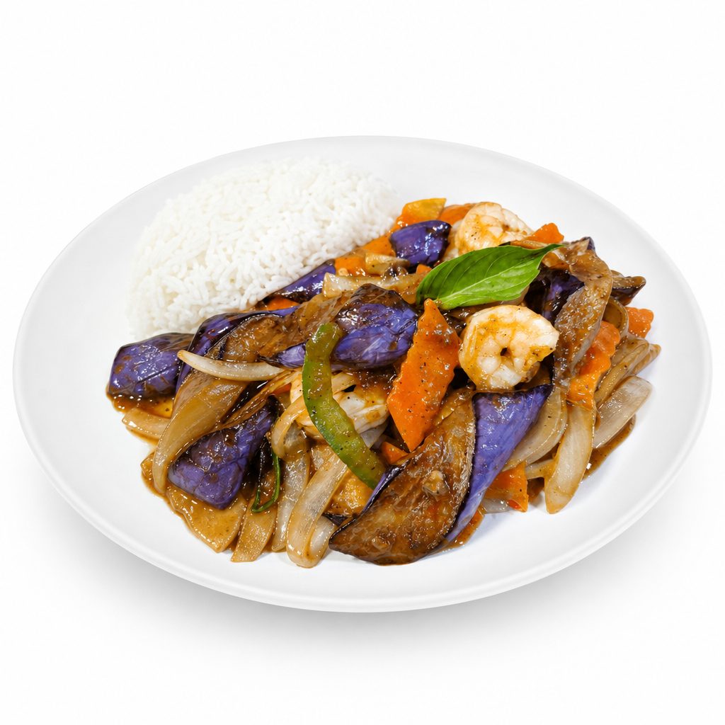 E10. Baan Thai Eggplant.