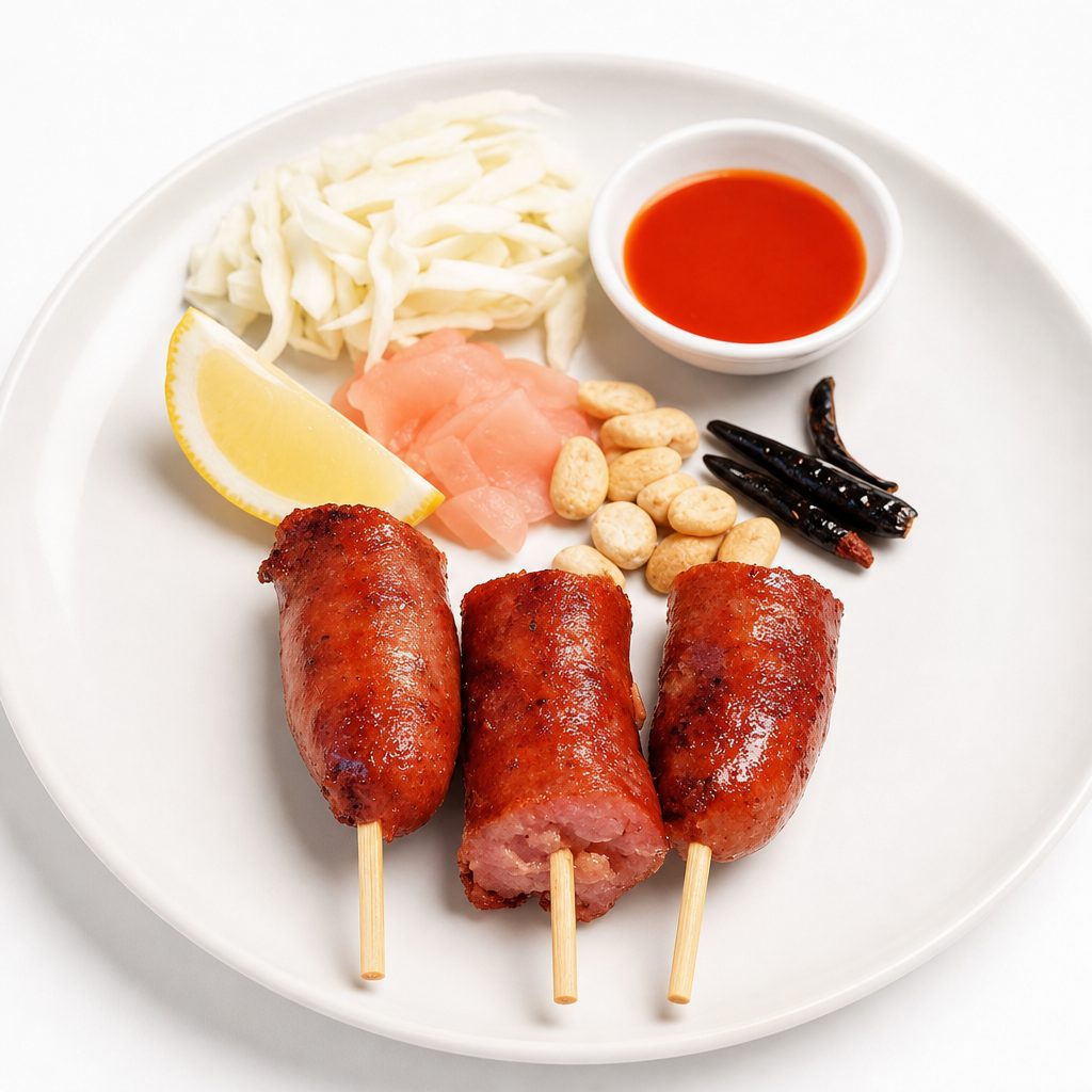 Thai Spicy Sausage | Appetizer.