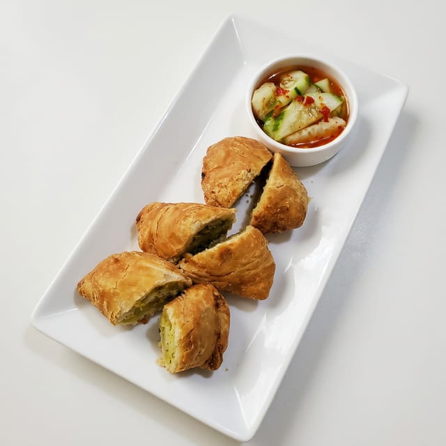 Chicken Curry Puff | Appetizer.