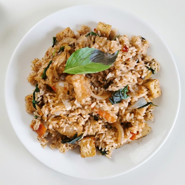 R9. Basil Fried Rice.