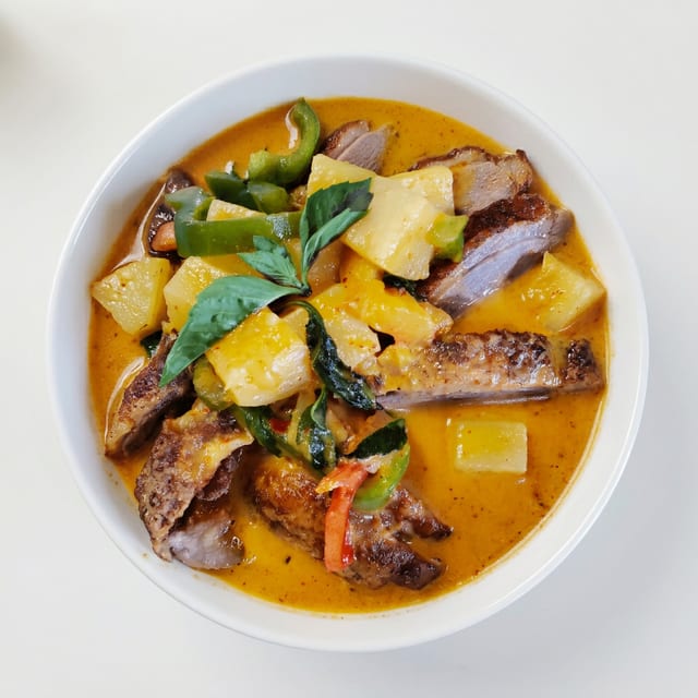 D1. Duck Curry.