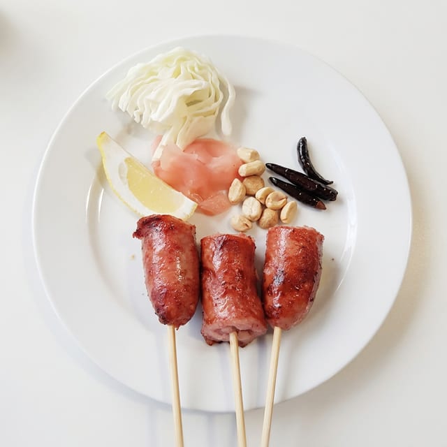 Thai Spicy Sausage | Appetizer.