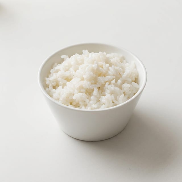 Steamed Rice.